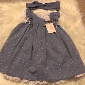 12m Dress & Headband